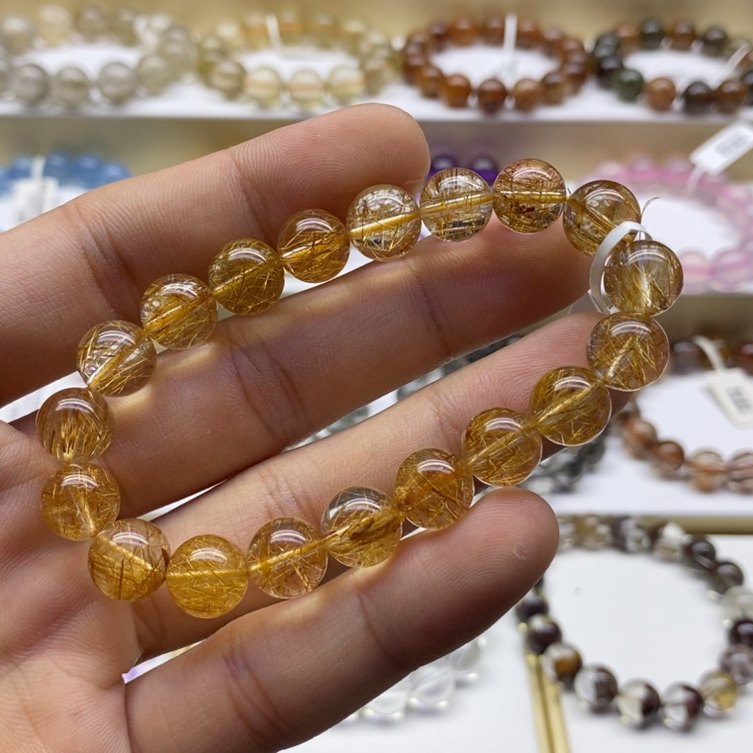 水晶手链未镶嵌纯天然