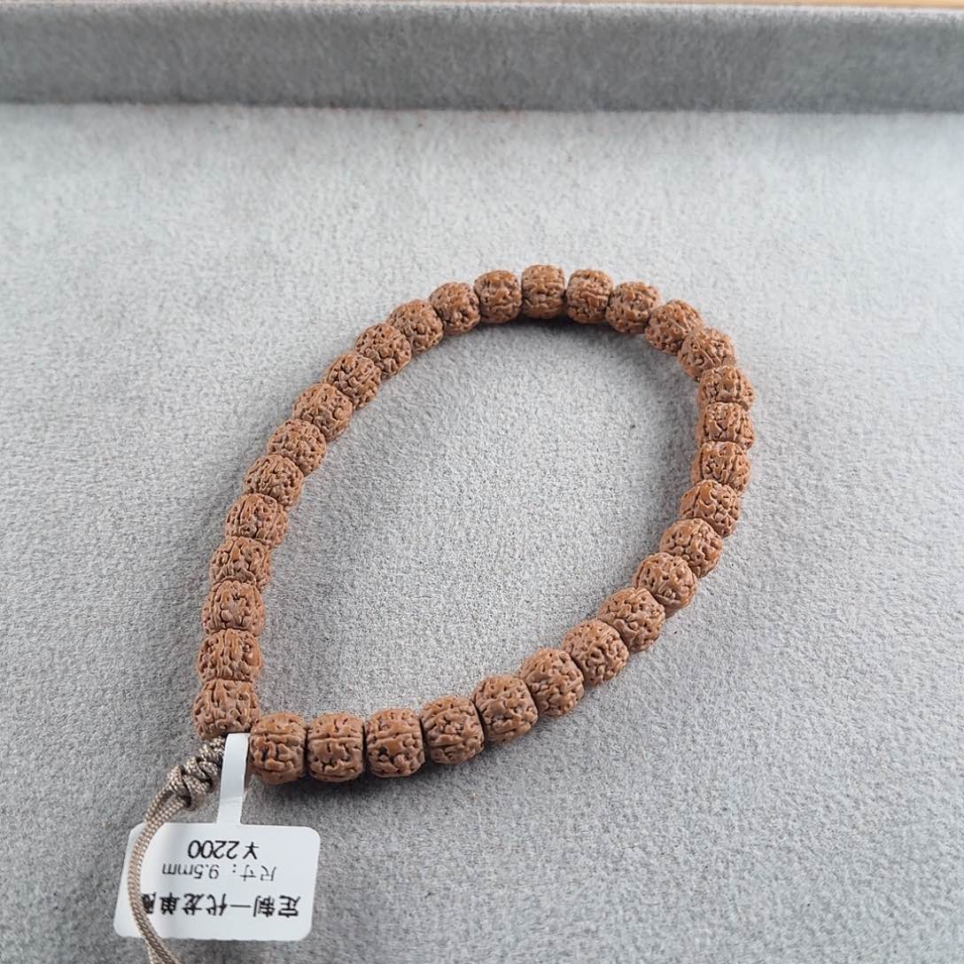 金刚菩提吊坠定制一代龙单圈