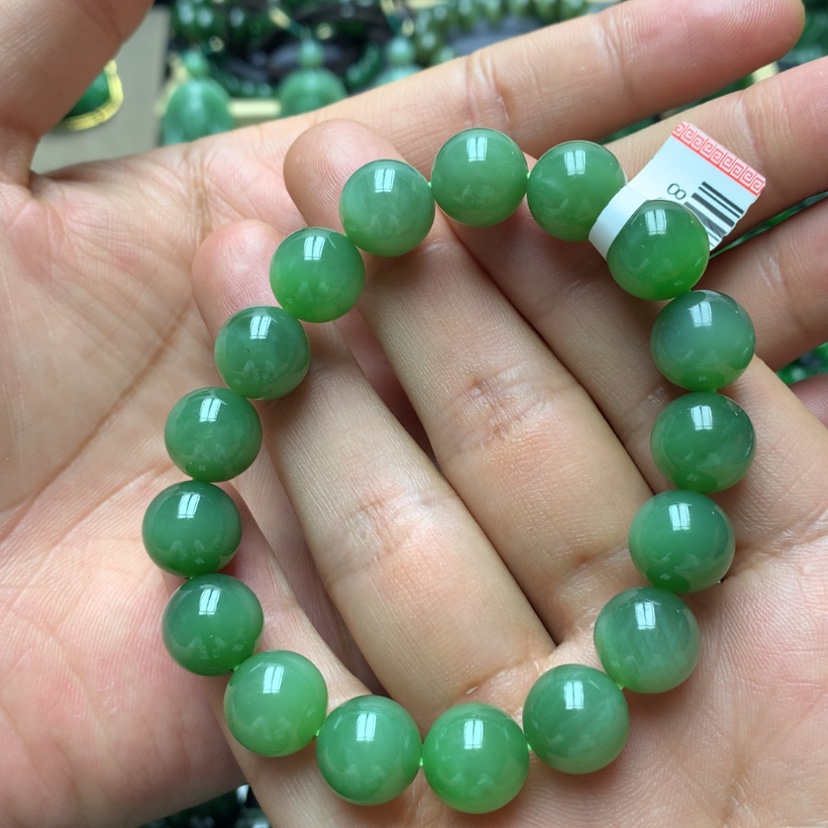 【闪购商品】手链未镶嵌和田玉（碧玉）