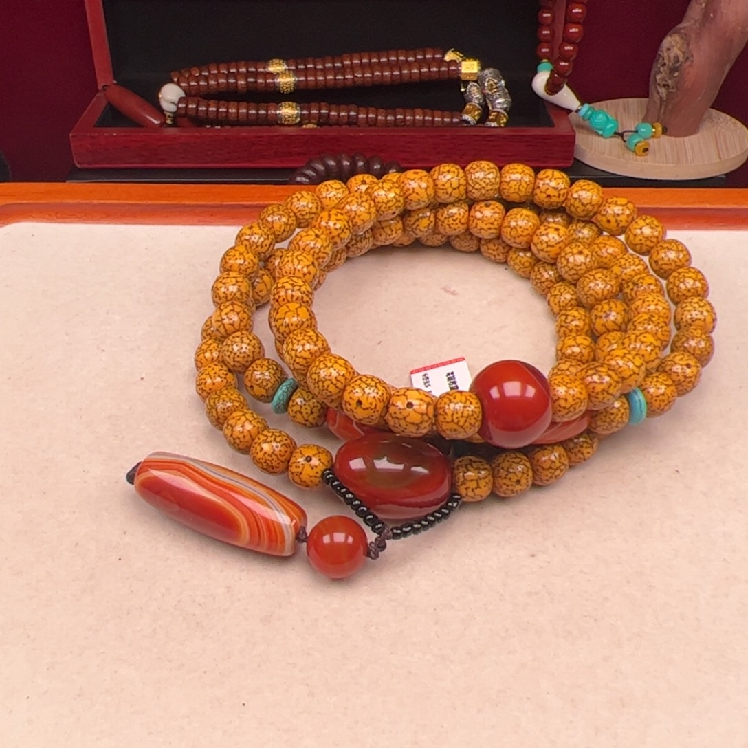 一***子吊坠星月菩提星月