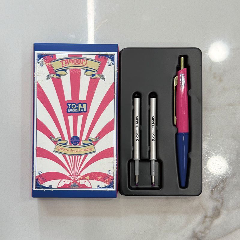 TANOOCI塔诺塞TOM小小马戏团迷你笔系列中性笔小众不撞款黑色速干