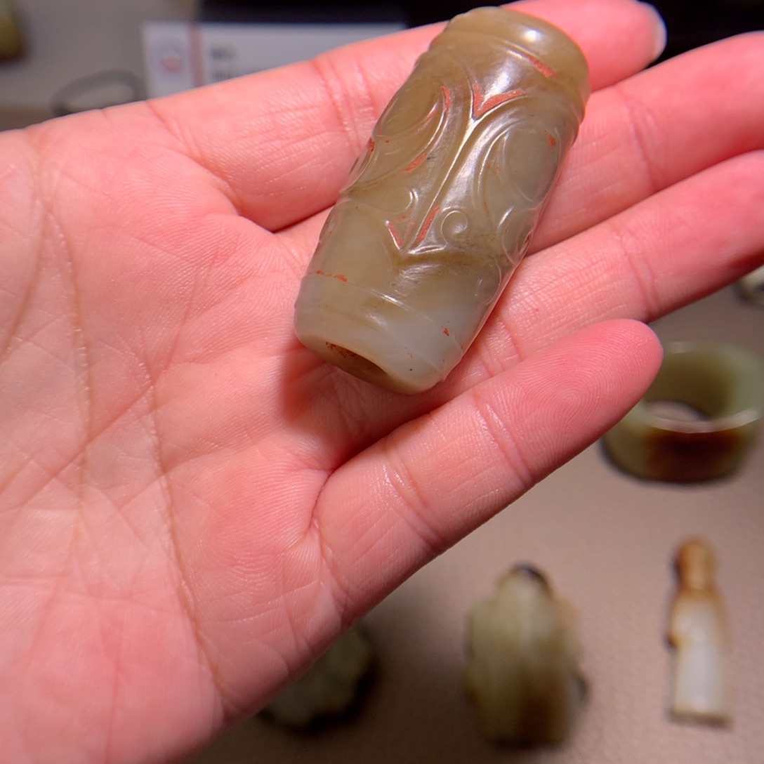 和田玉（糖玉）颈饰未镶嵌明**白