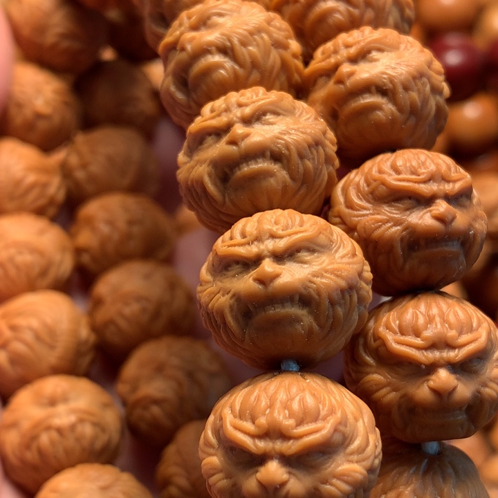 【闪购商品】猴头核桃手串小****?悟空