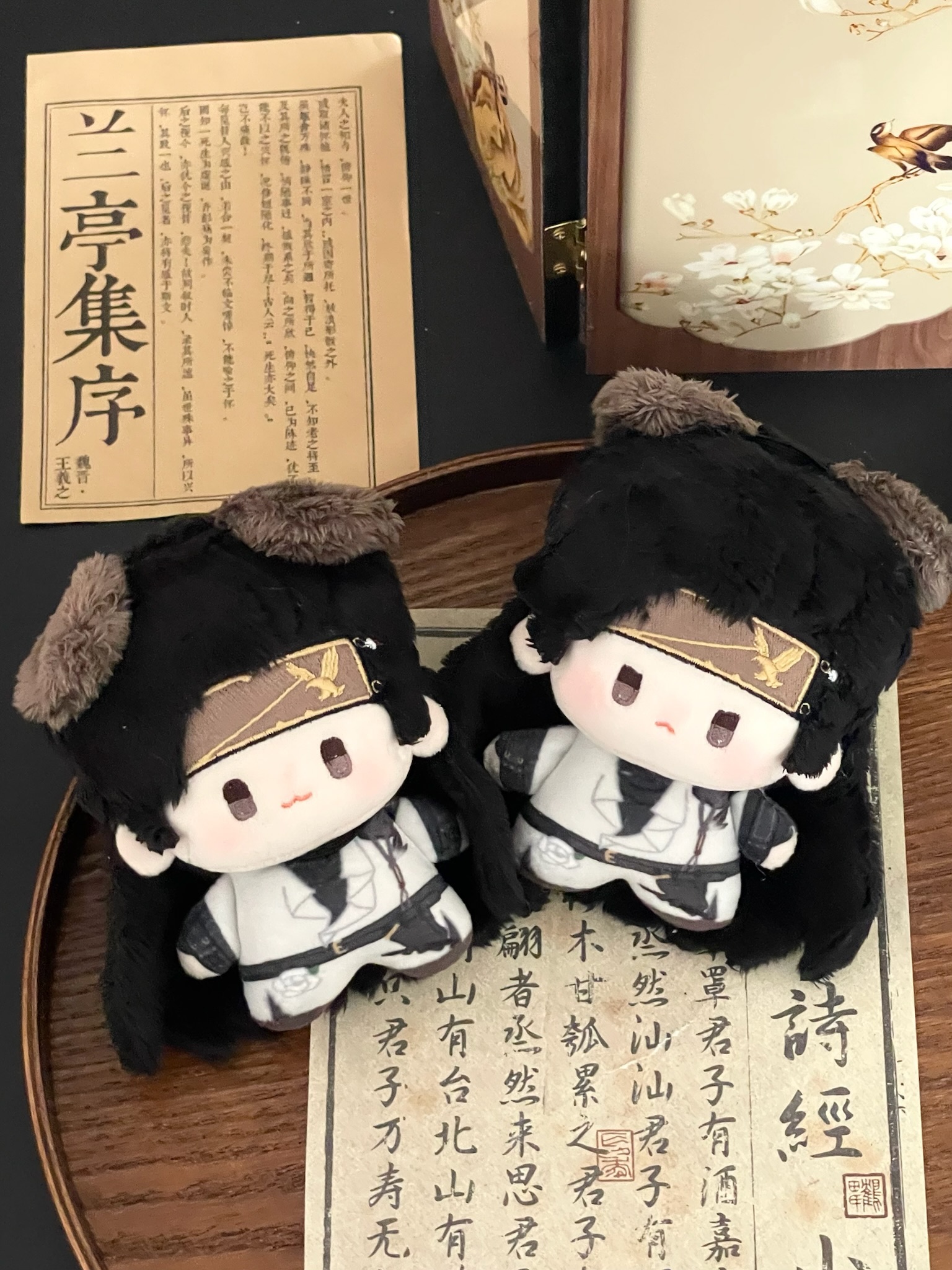现货｜燕云十六声 豆豆眼晋中原10cm印花努努体原创同人棉花娃娃