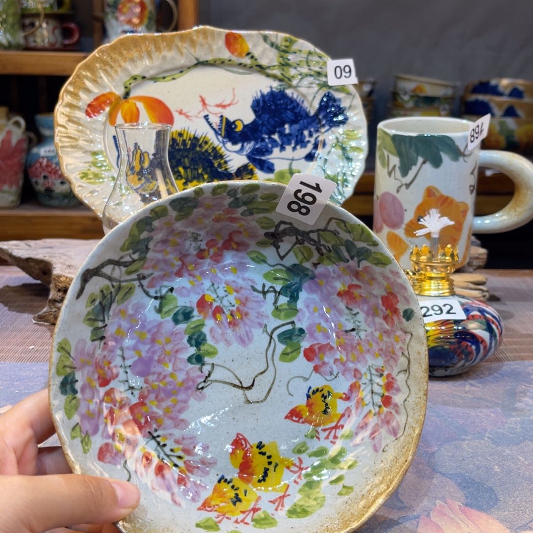 瓷片景德镇手工制作