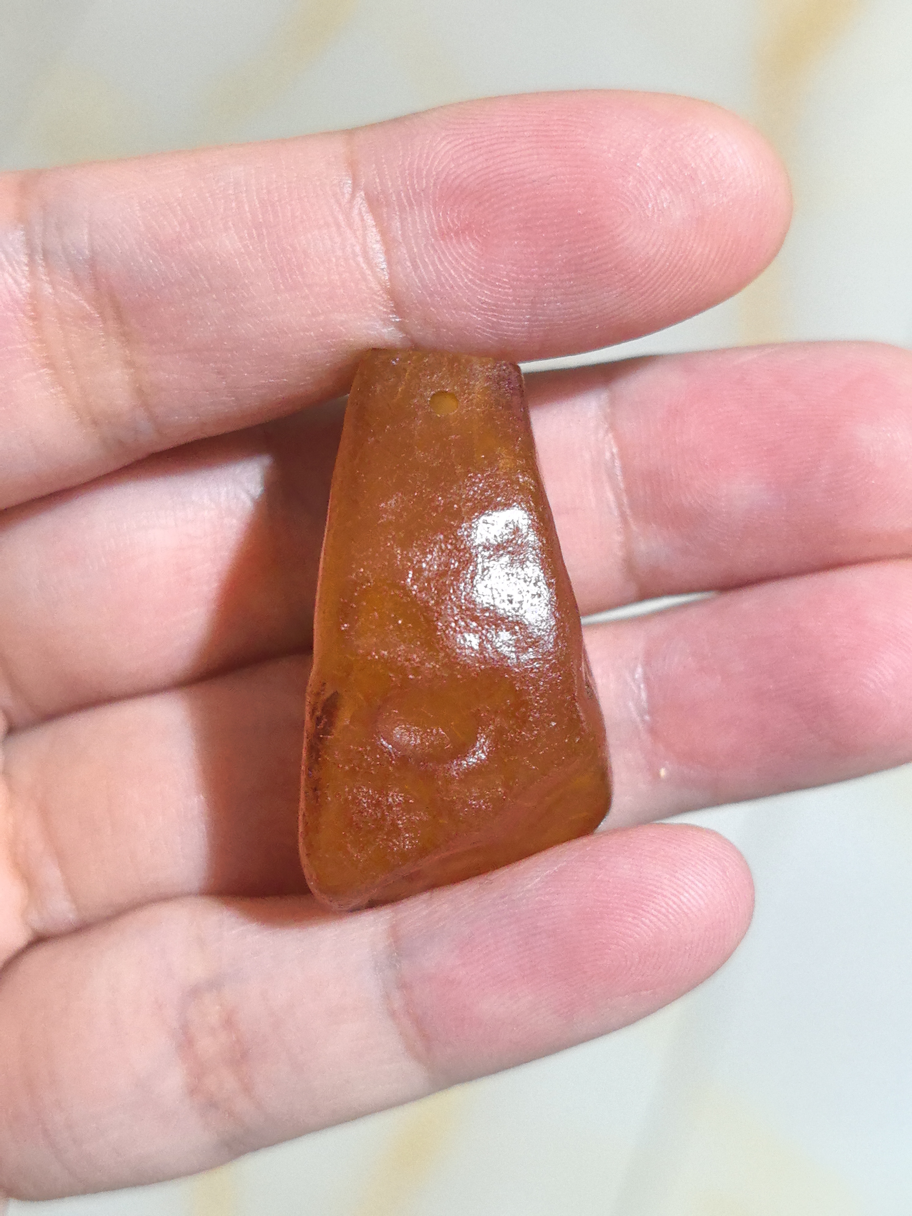 天然原矿蜜蜡海飘籽