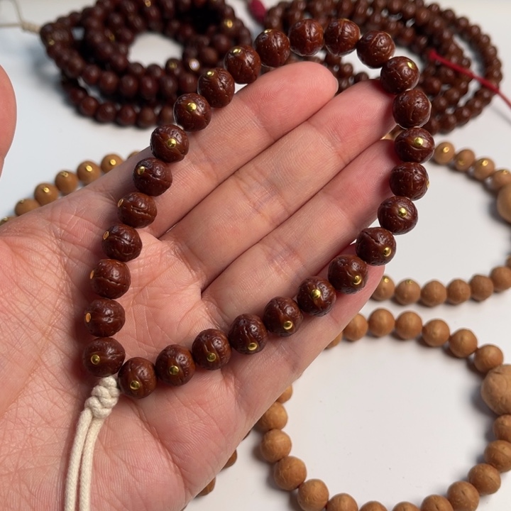 凤眼菩提手串10.5金顶手持