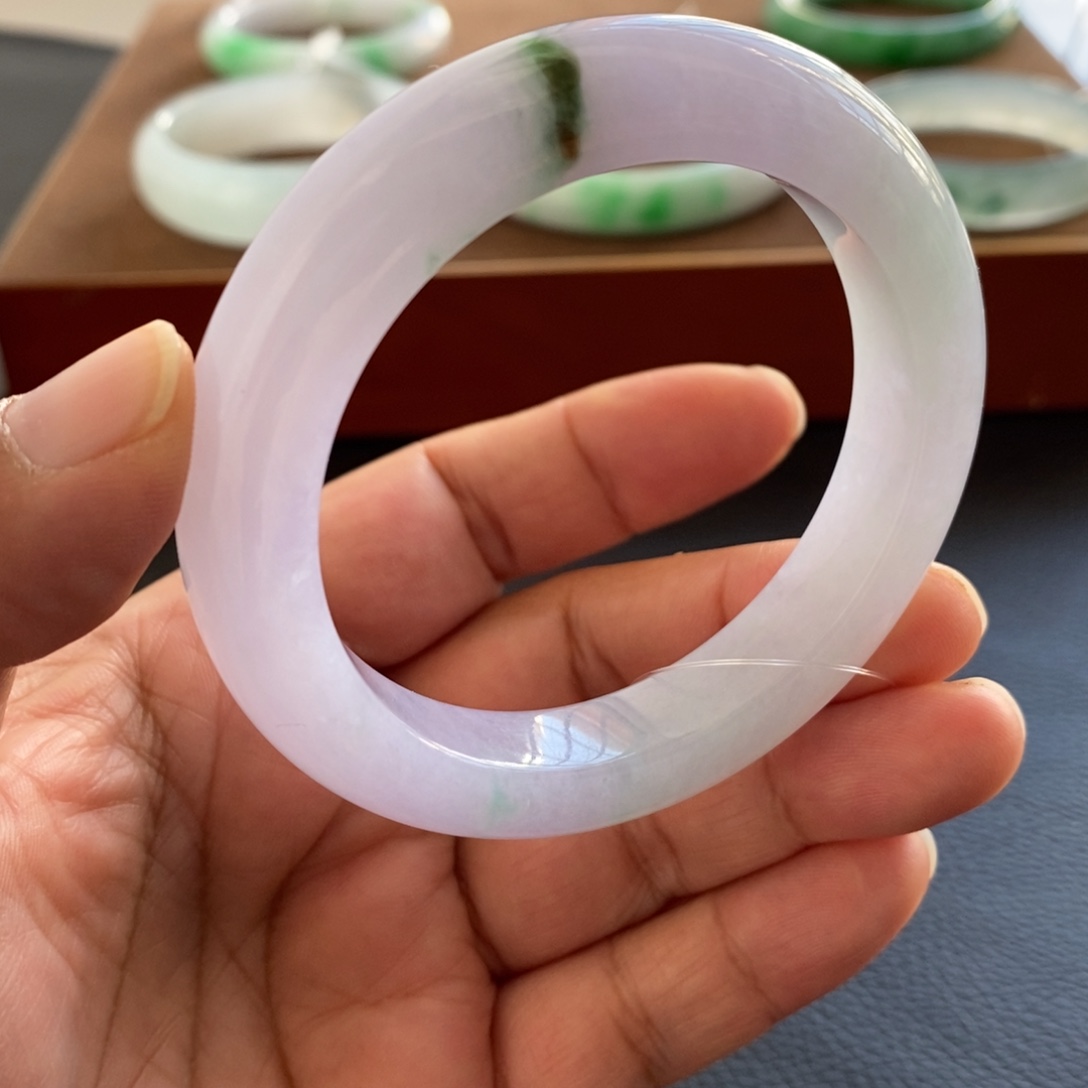 翡翠未镶嵌手镯天然翡翠手镯