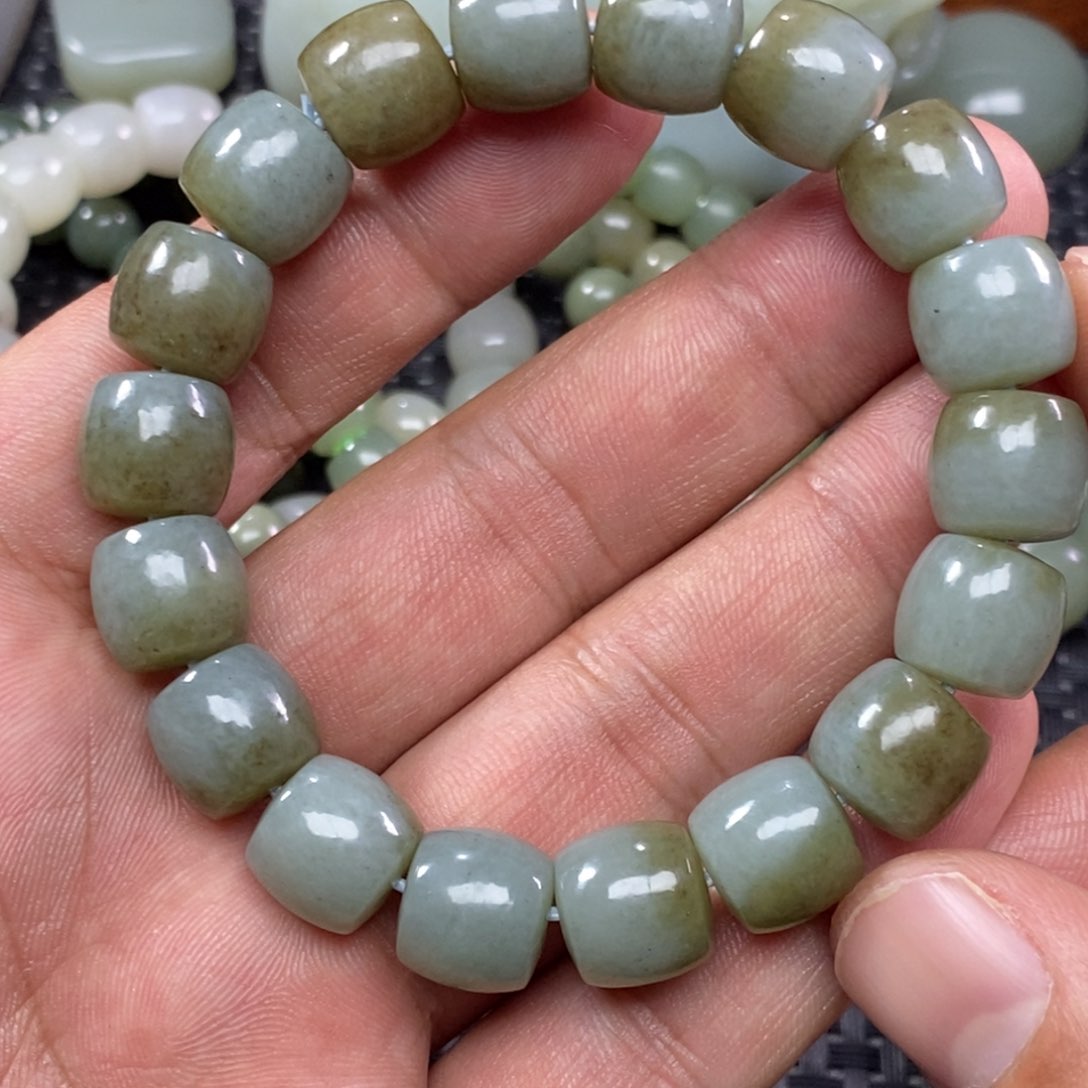 和田玉手链未镶嵌