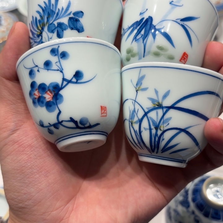 景德镇陶瓷杯子的