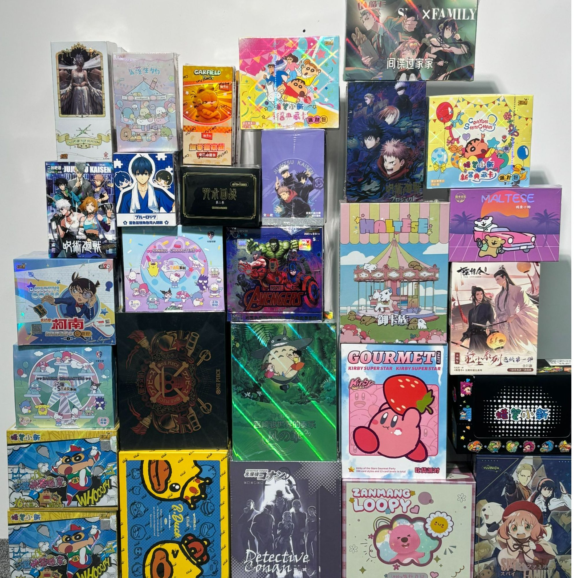 【指定IP拆盒】小樱柯南三丽鸥咒回小狗小新海贼美战 兑换无效 代拆