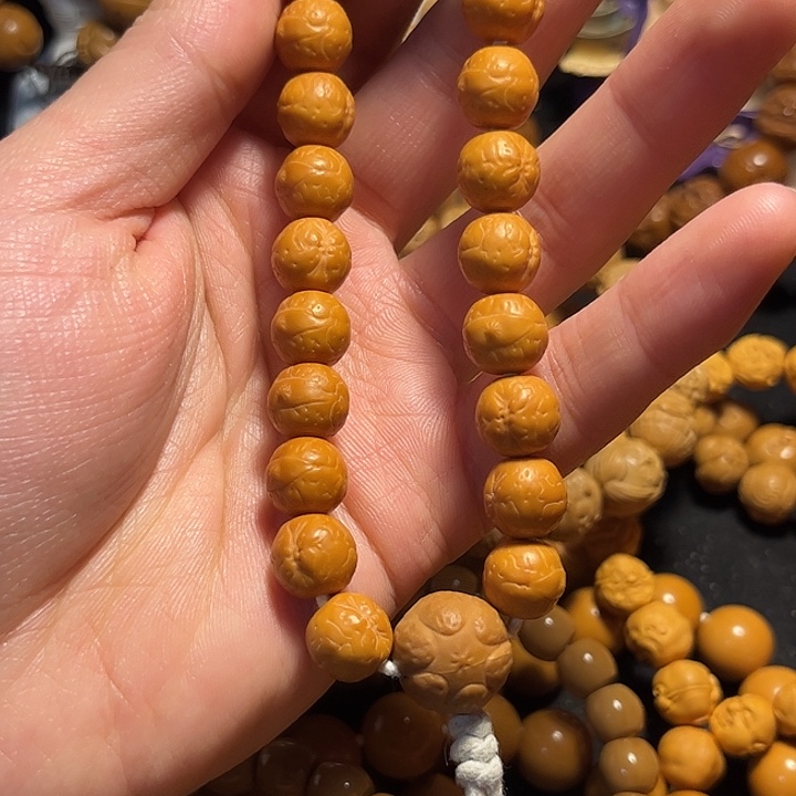 橄榄核手串/手链猴头凤眼