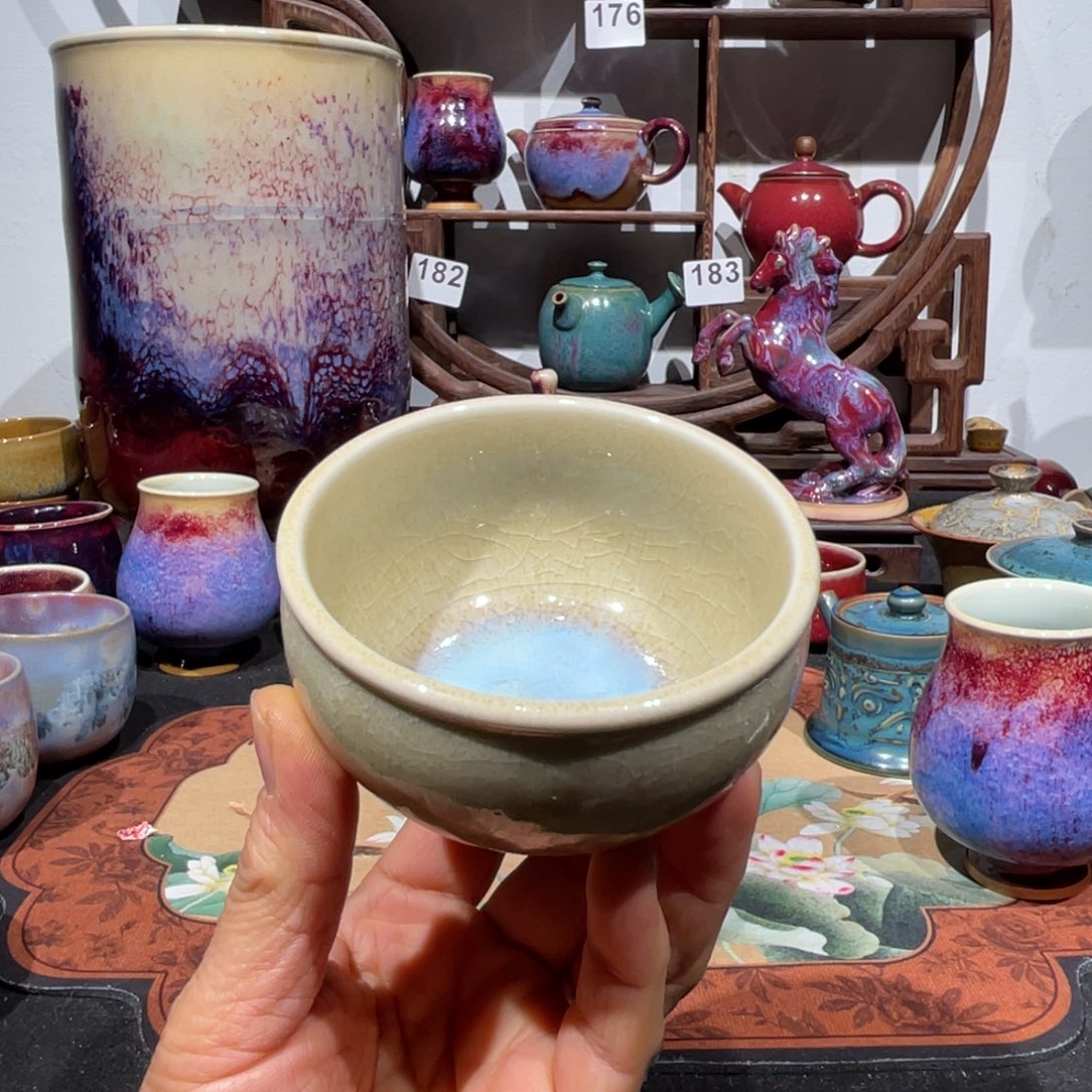 中国神后钧瓷茶器