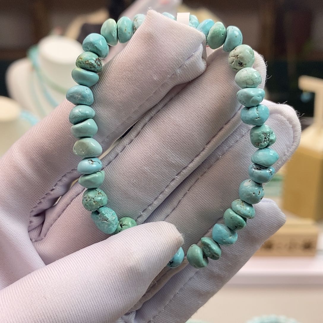 绿松石A3聚宝盆卡6+未镶嵌