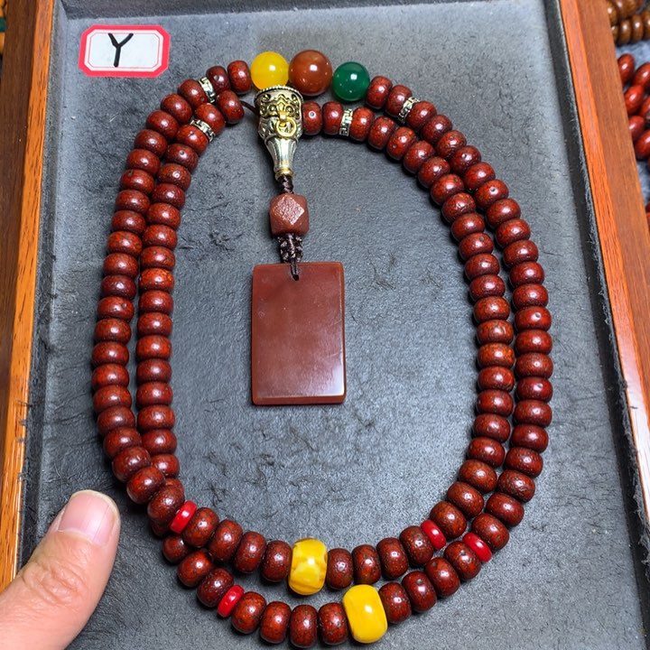 星月菩提吊坠菩提