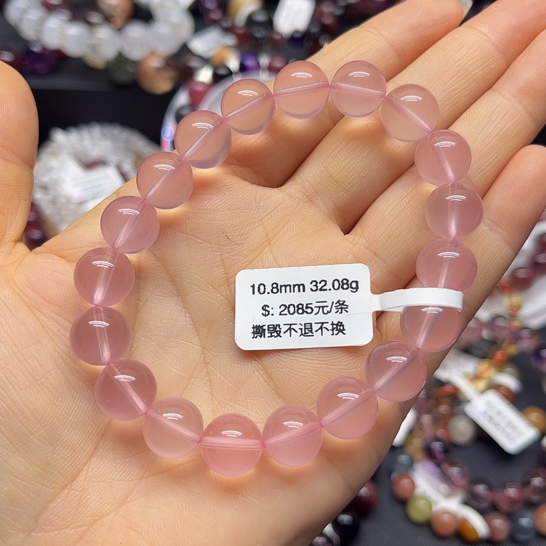 水晶手链未镶嵌天然水晶