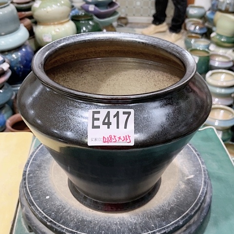 红陶景德镇陶瓷花盆手工-