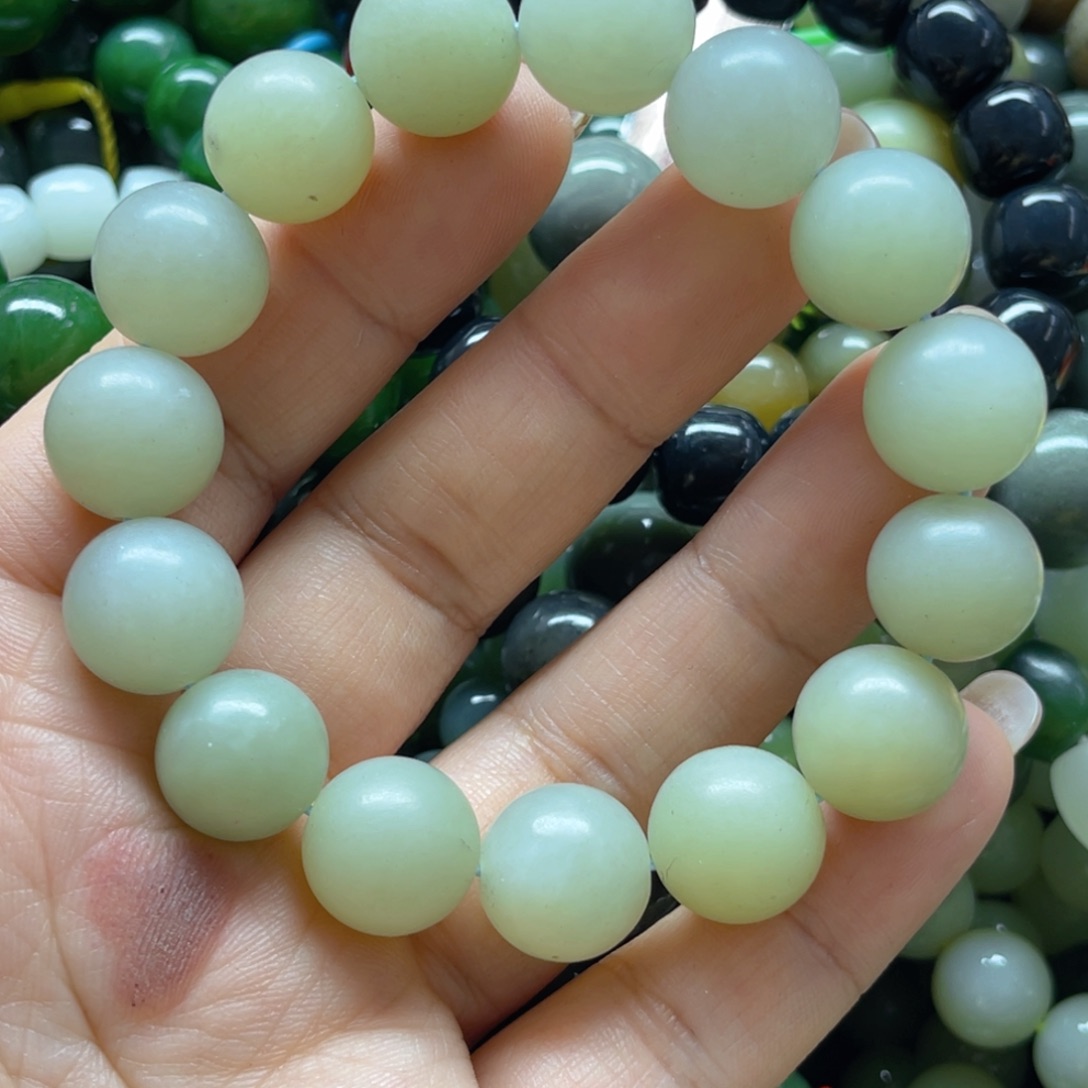 和田玉手链未镶嵌