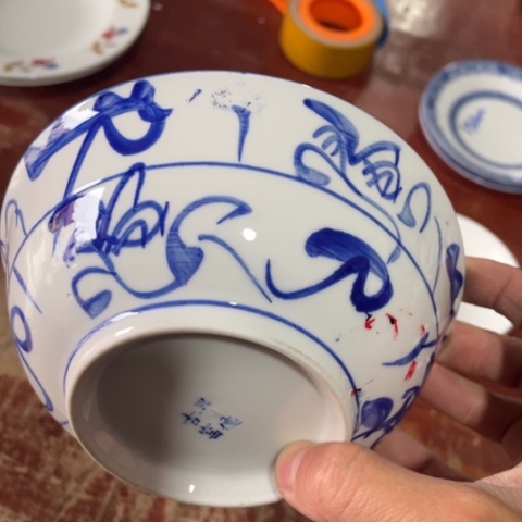 碟景德镇陶瓷6英寸手绘