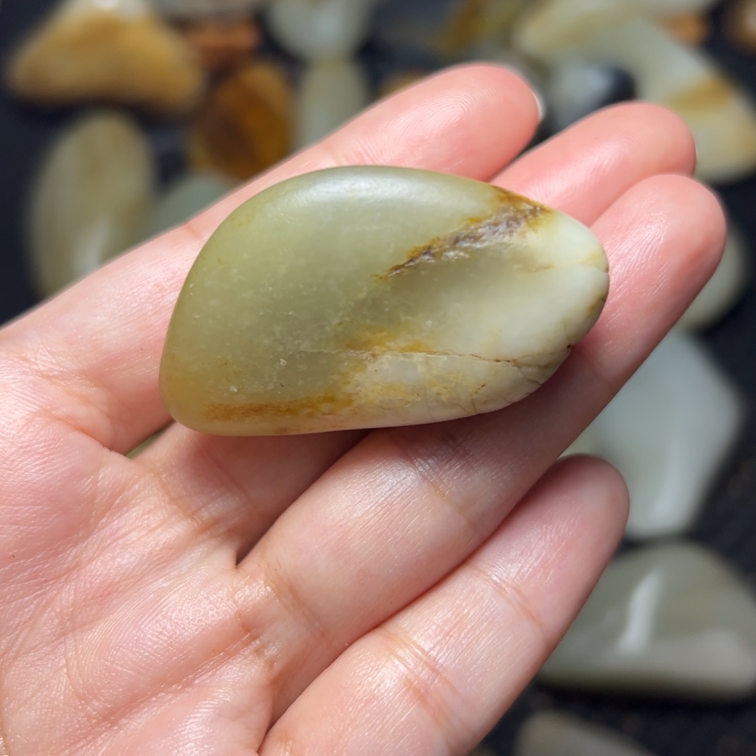 和田玉未镶嵌挂件A30