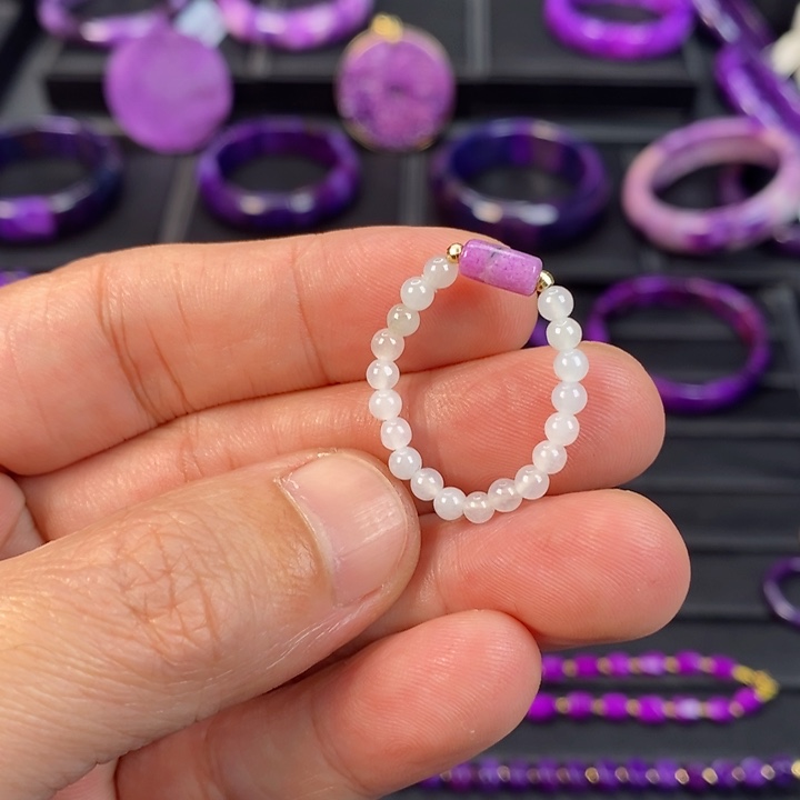 苏纪石（舒俱来）戒指未镶嵌