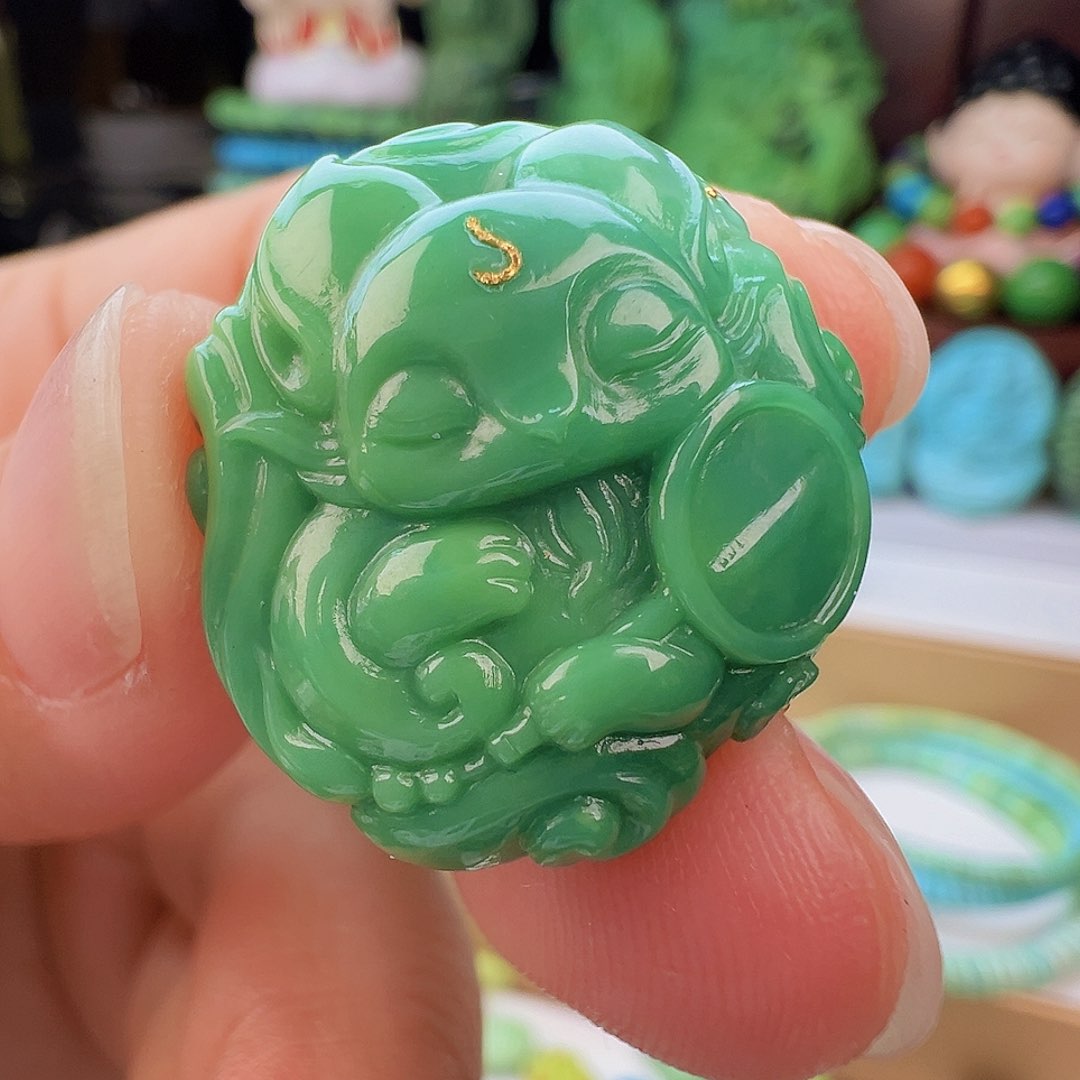 未镶嵌绿松石项链