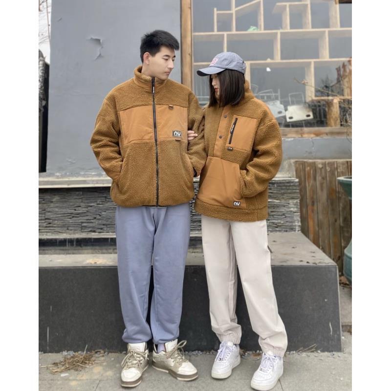 情侣时尚潮流百搭加绒卫裤1203