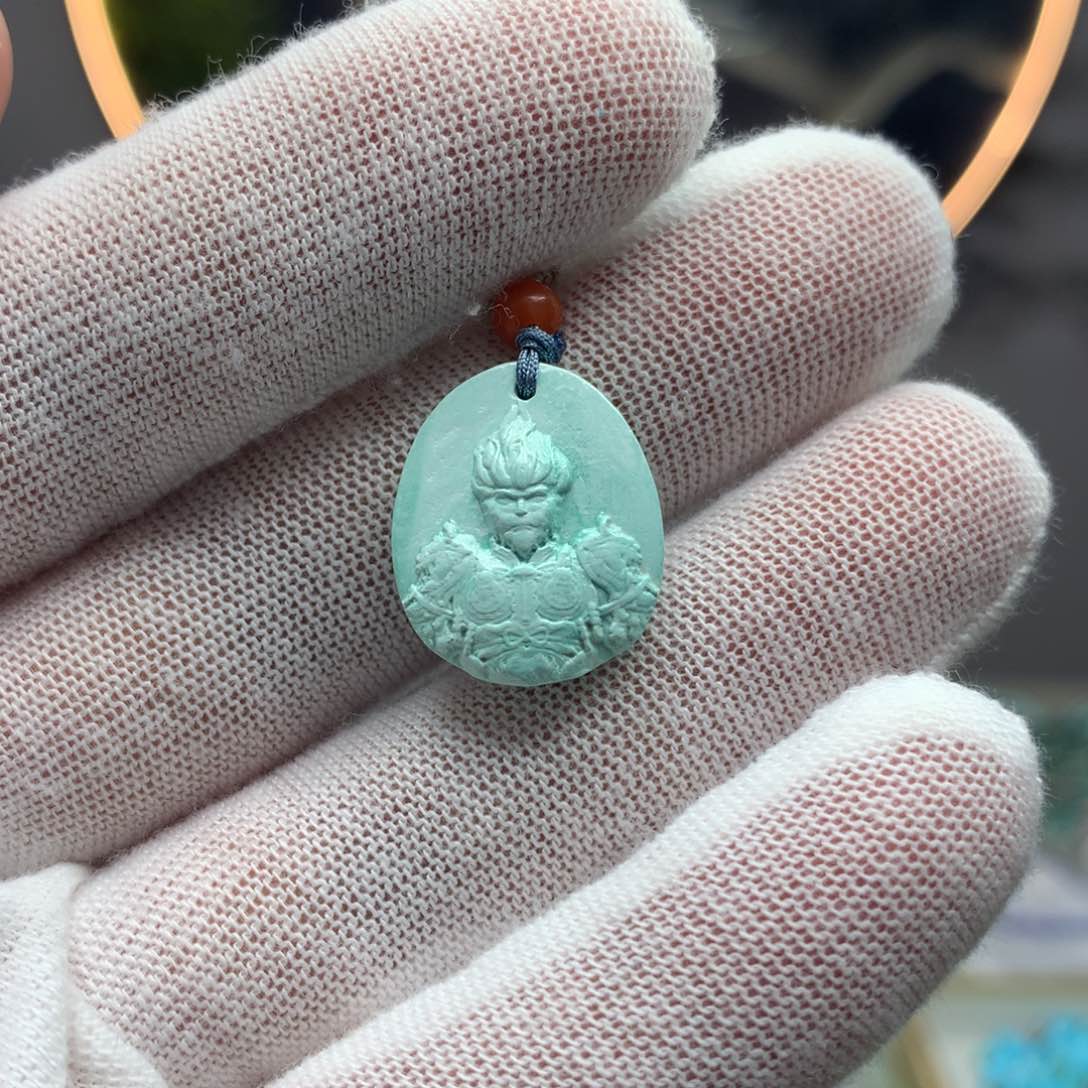 绿松石挂件未镶嵌