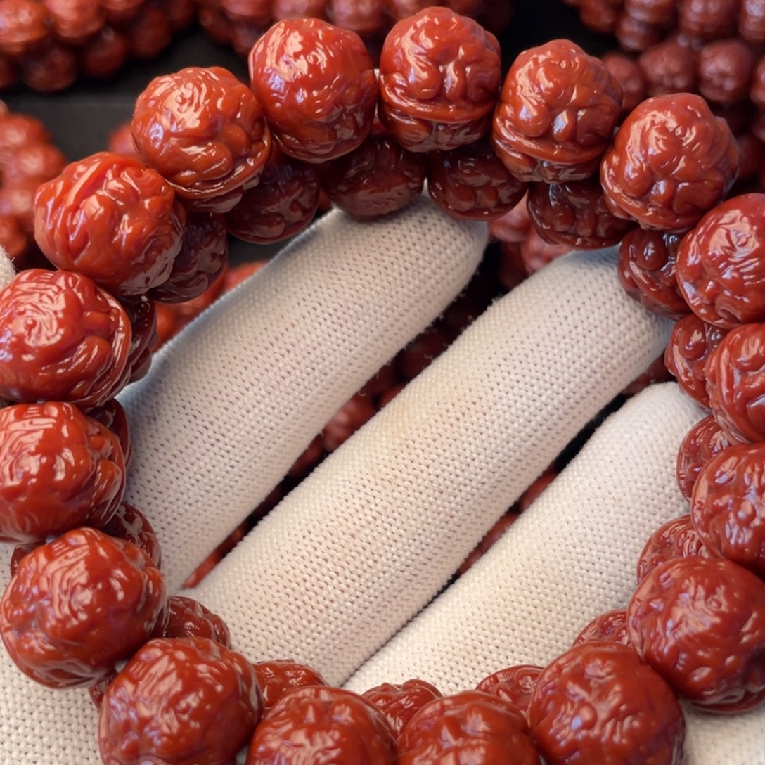 张***豪手串猴头核桃蟾王