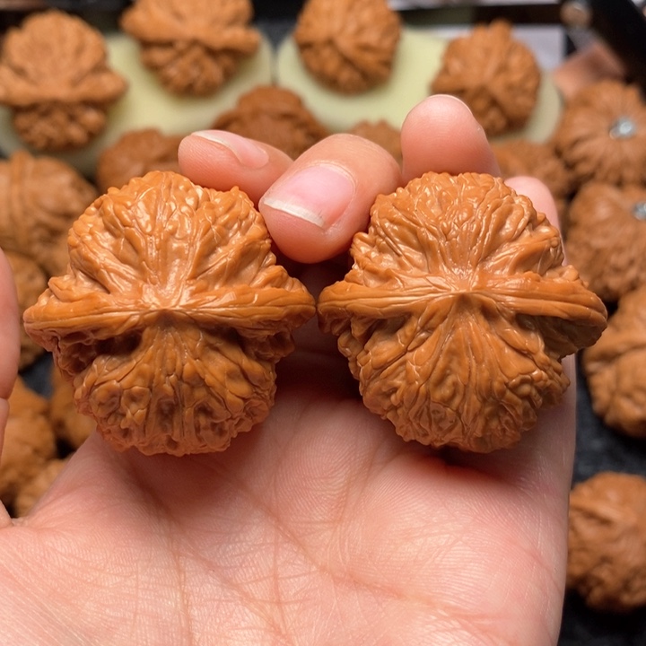 文玩核桃把件毕业大磨盘40 