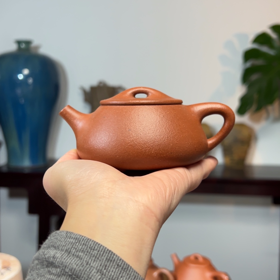 茶壶紫砂阳***?石瓢红降坡200