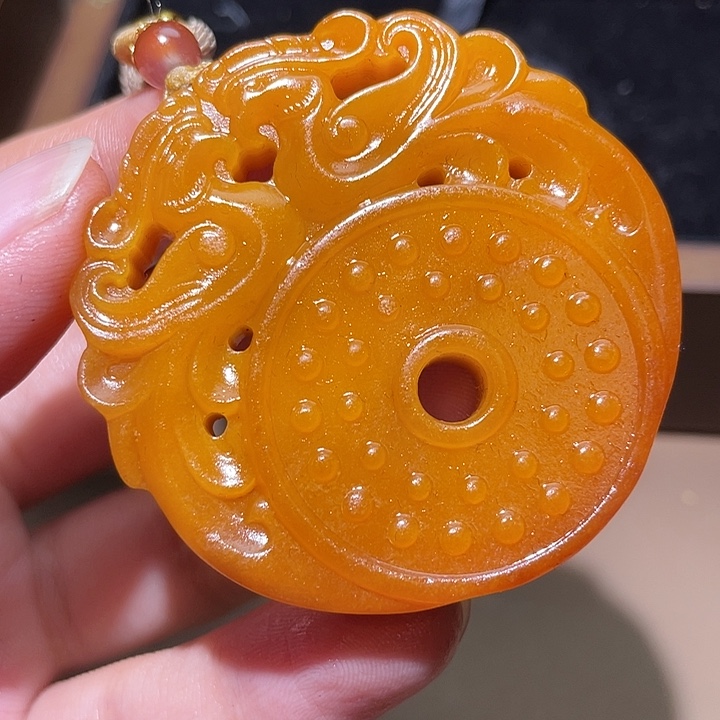 和田玉颈饰未镶嵌Y