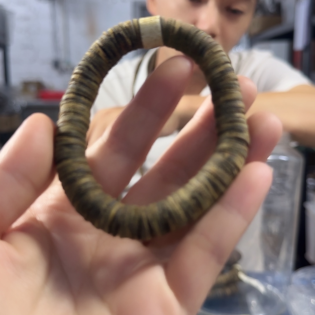 手串沉香棋楠沉水片珠单圈1.0/14克多样性发一