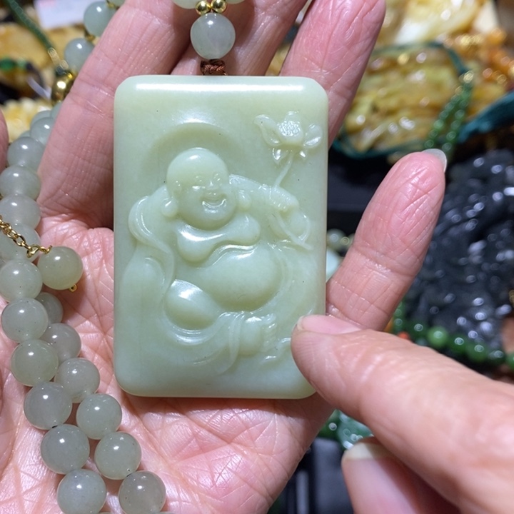 岫玉岫玉吊坠未镶嵌