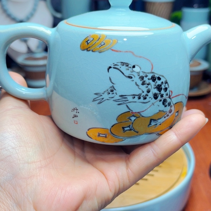 【闪购商品】汝瓷原产地茶壶，盖碗专场