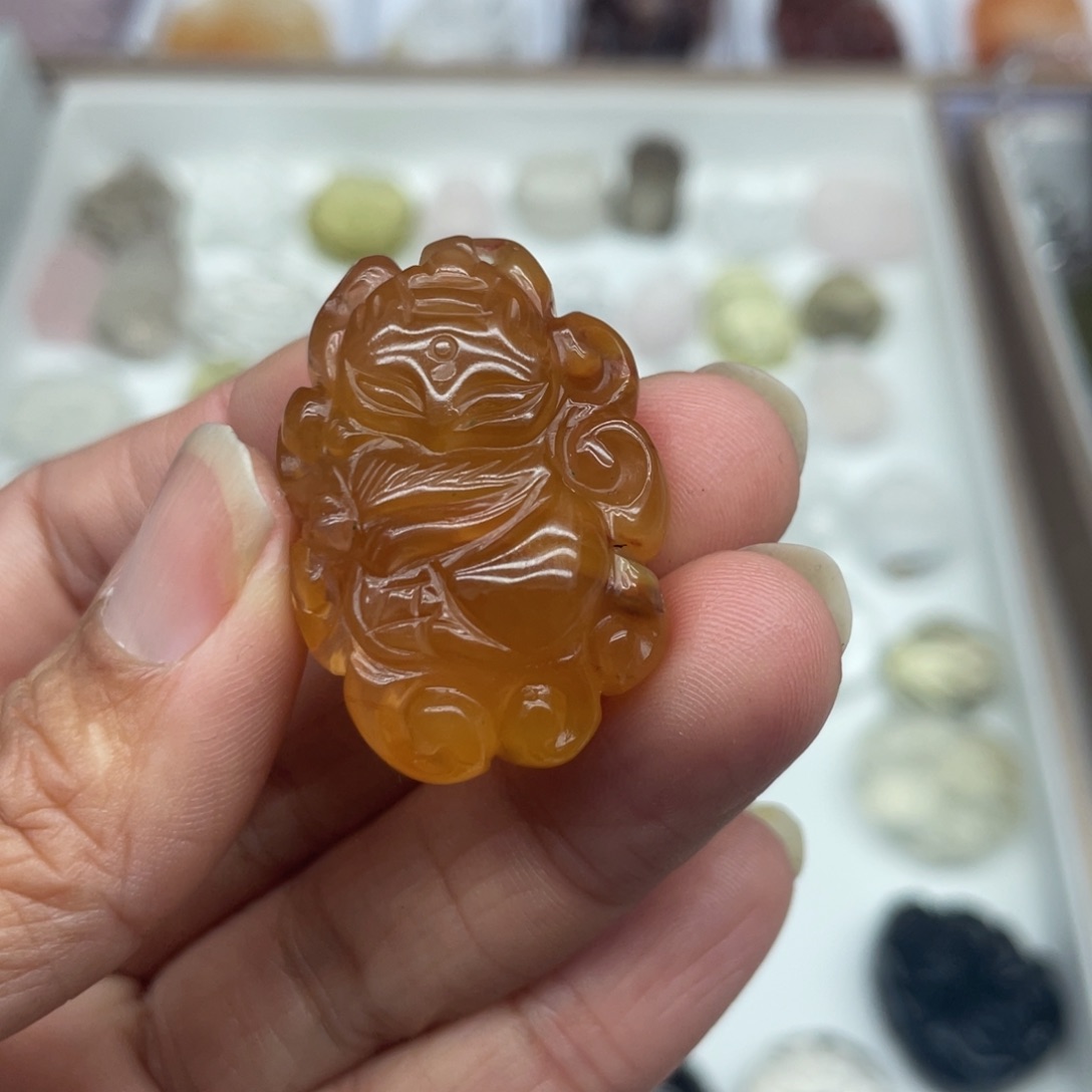 水晶吊坠(不含链)未镶嵌