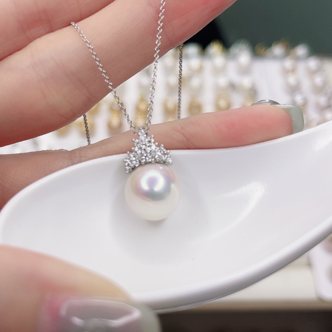 淡水珍珠合金吊坠(赠链)