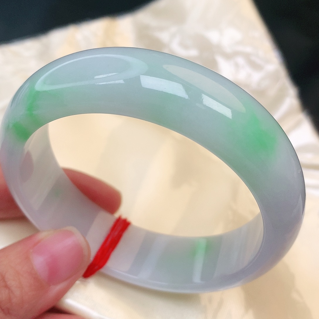 未镶嵌手镯翡翠月****记翡翠A货手镯560号