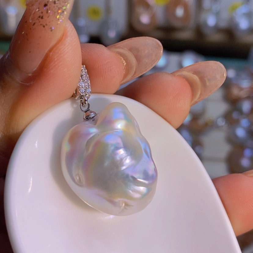 【闪购商品】淡水珍珠天然淡水珍珠合金