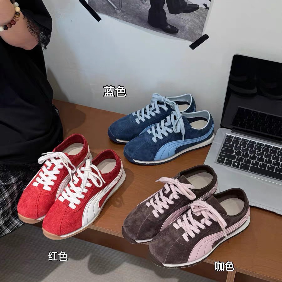 诗涵家 真皮内增高德训休闲鞋628-72