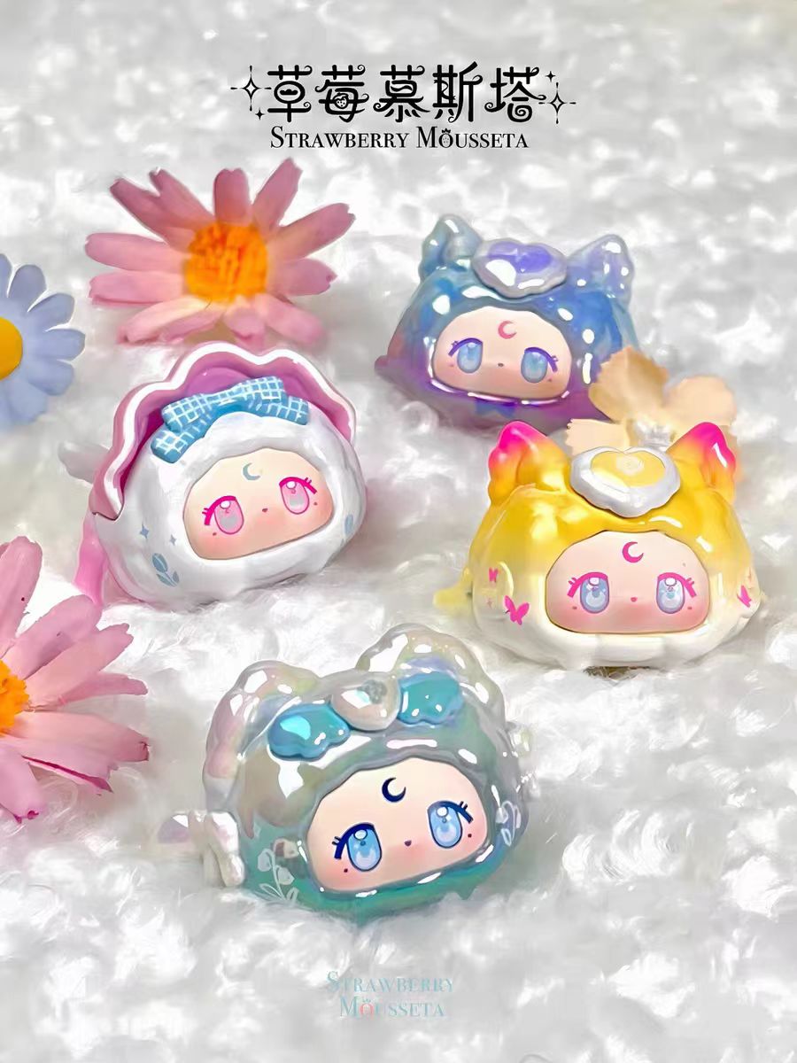 【拆盒】梦境花园粒系列_潮玩盲盒摆件萌粒