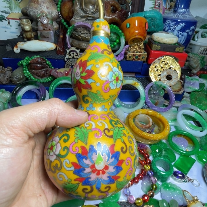用***5滴血莲花菩提把件