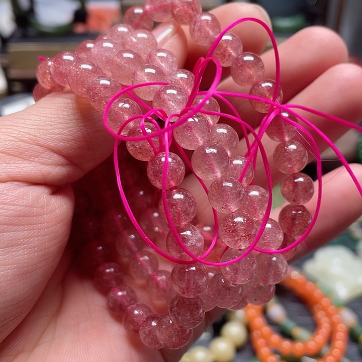 水晶手链未镶嵌手串