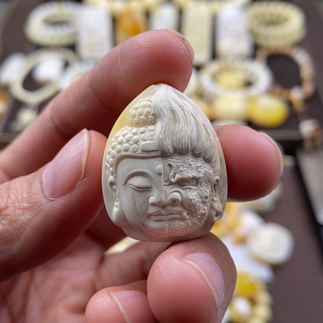 琥珀裸石未镶嵌蜜蜡吊坠项链腰链