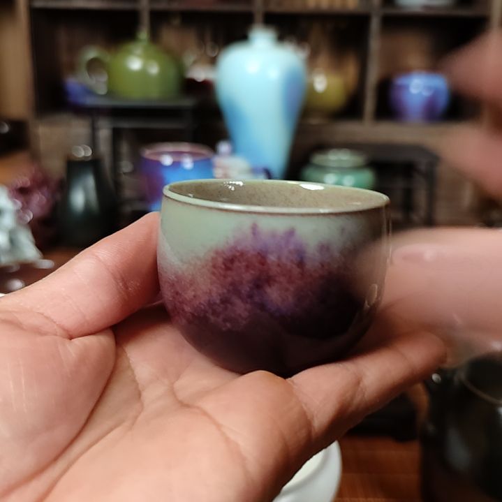 其他高*钧窑瓷器钧窑瓷器杯