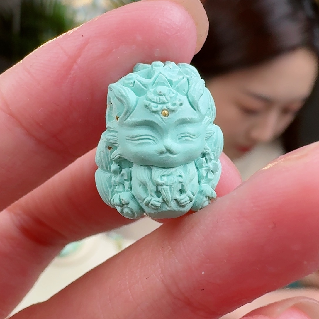 绿松石珠宝奇石未镶嵌