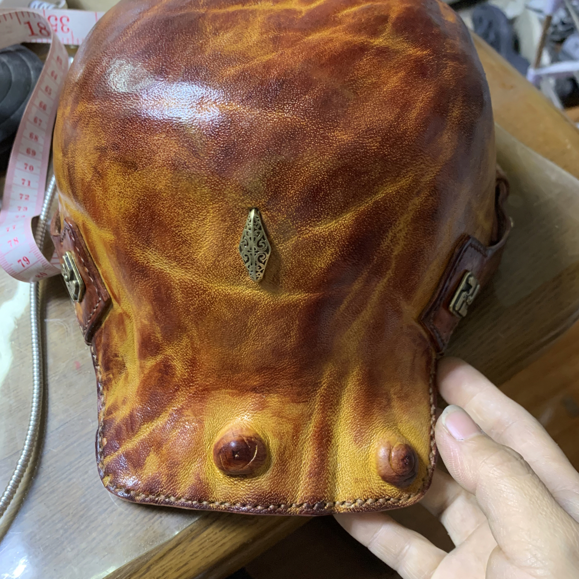 手工制作蛋皮帽子