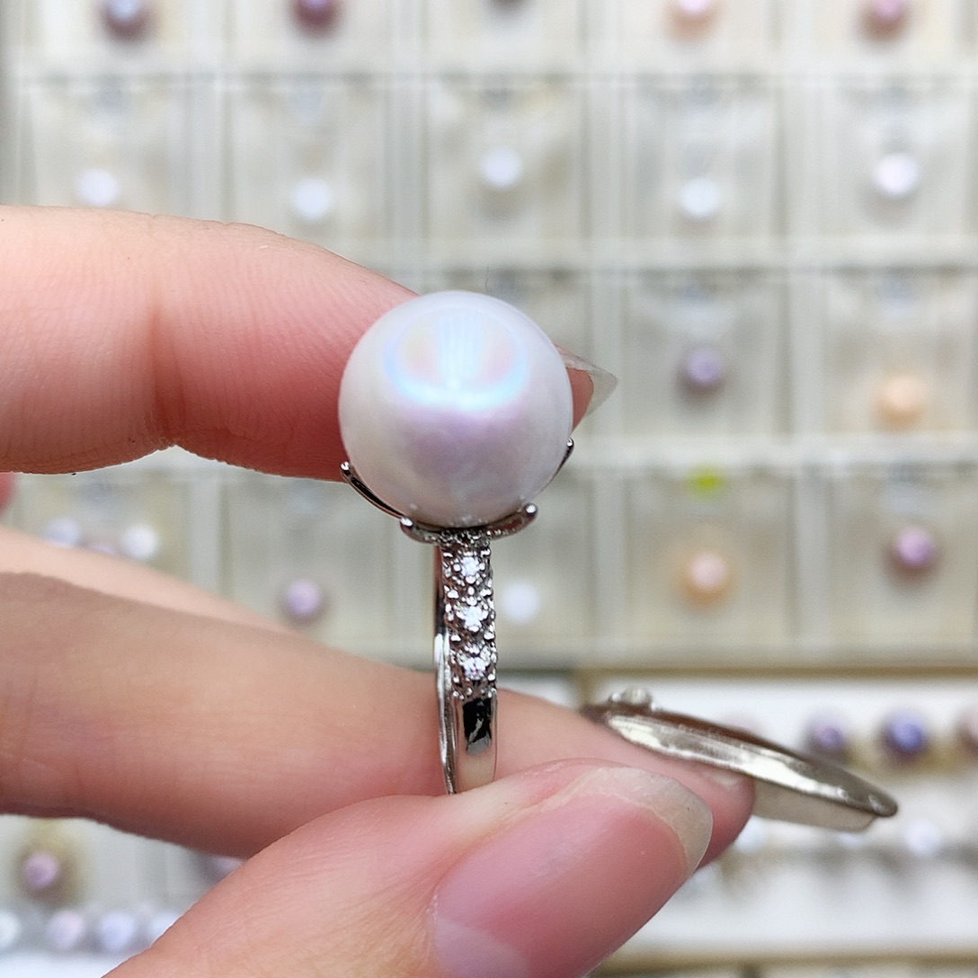 淡水珍珠颈饰合金