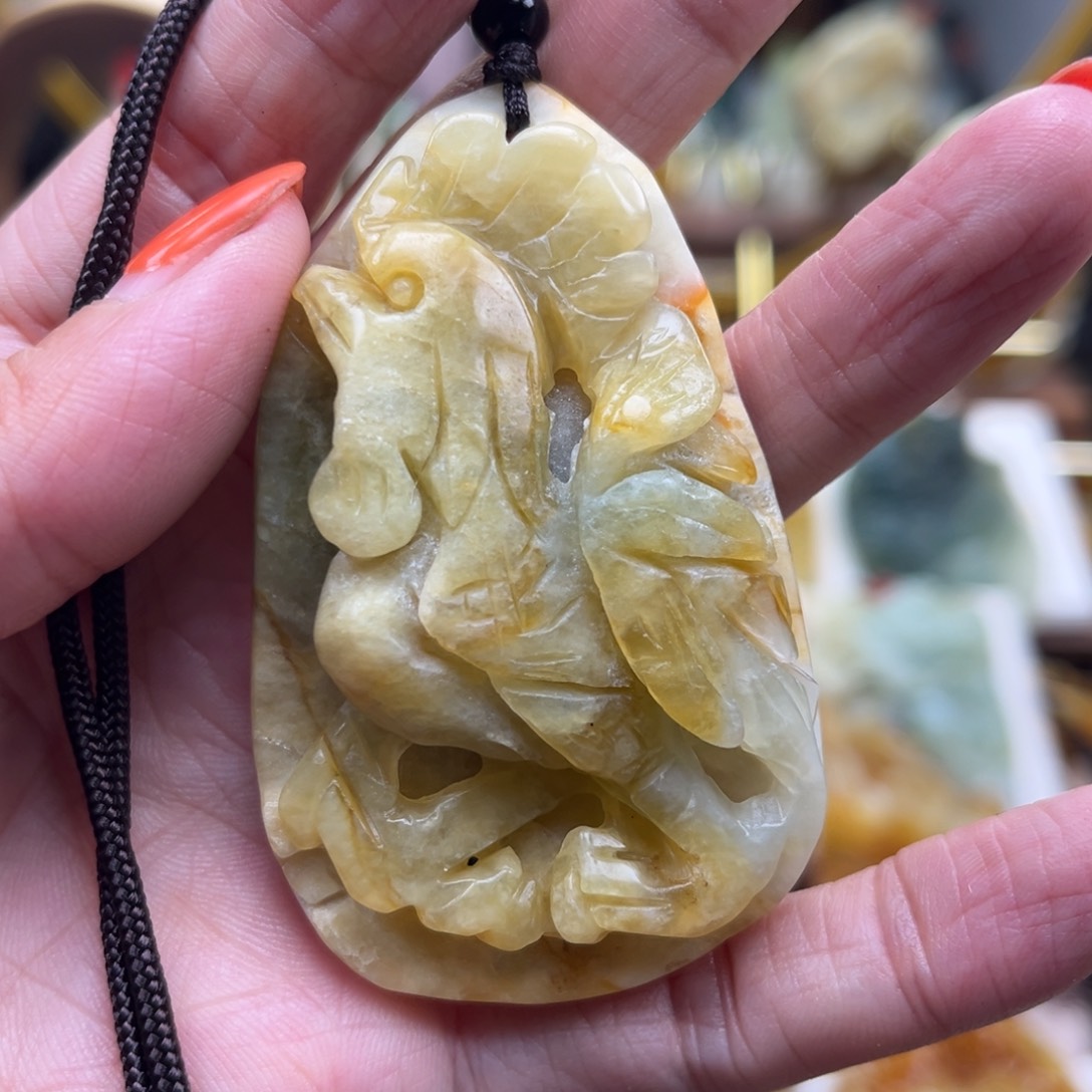 未镶嵌岫玉挂件挂件