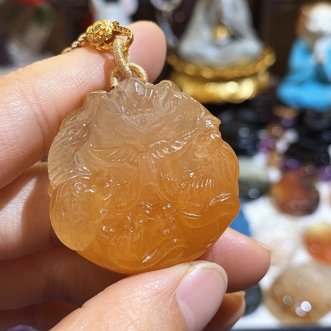未镶嵌颈饰水晶Y**!吊坠